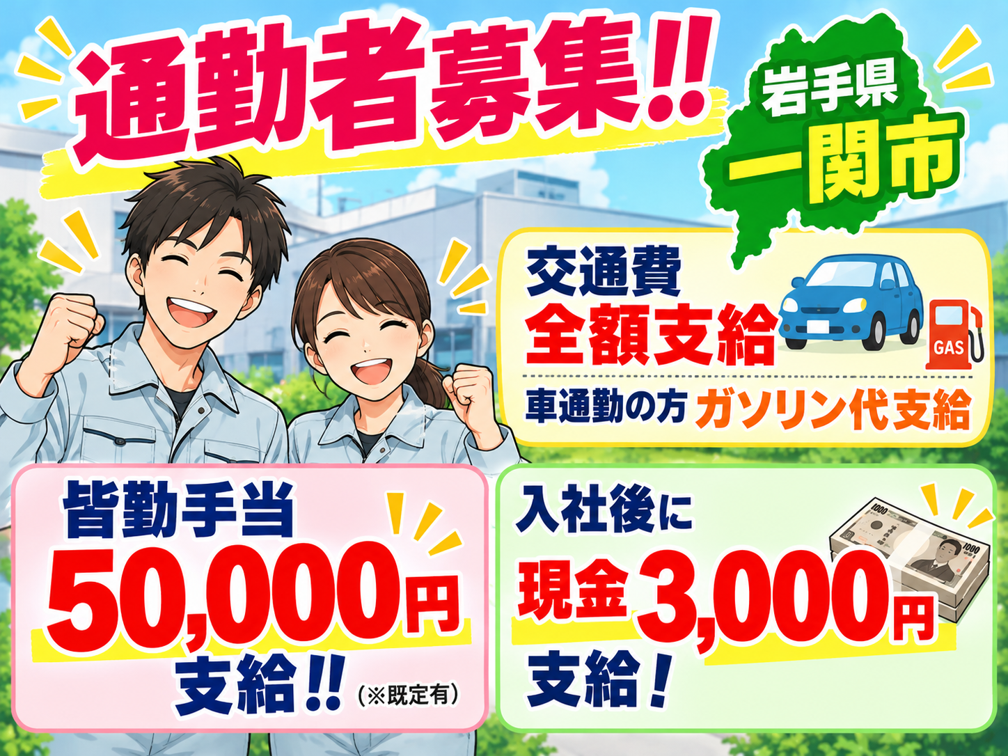派遣社員 製造工場スタッフ 組立 加工 検品 仕分け 倉庫内作業 材料投入 プレス 機械オペレーター 塗装 フォークリフト ピッキング 東北の求人情報イメージ1